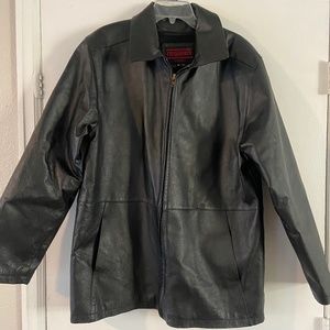 Men's Genuine Leather Jacket - Frequency